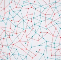 Abstract Dot Connection Network Background