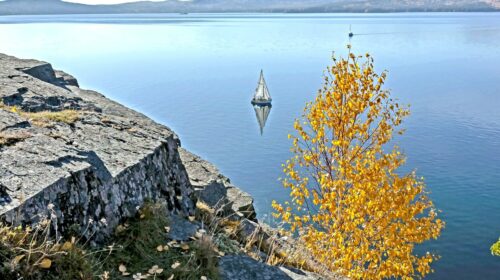 Turgoyak lake