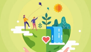 environment_banner_holding_hand_globe