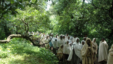 Ethiopia Church-procession